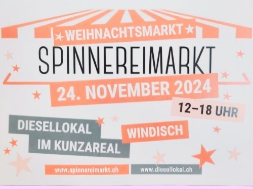 Weihnachtsmarkt Windisch Spinnereimarkt Diesellokal